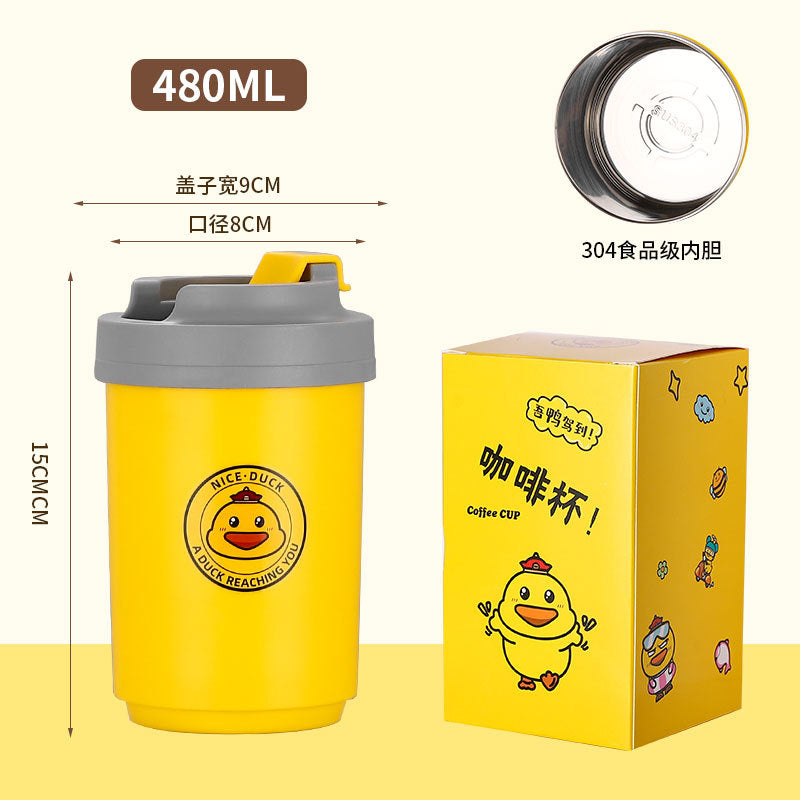 Double-Layer Insulated Stainless Steel Travel Mug