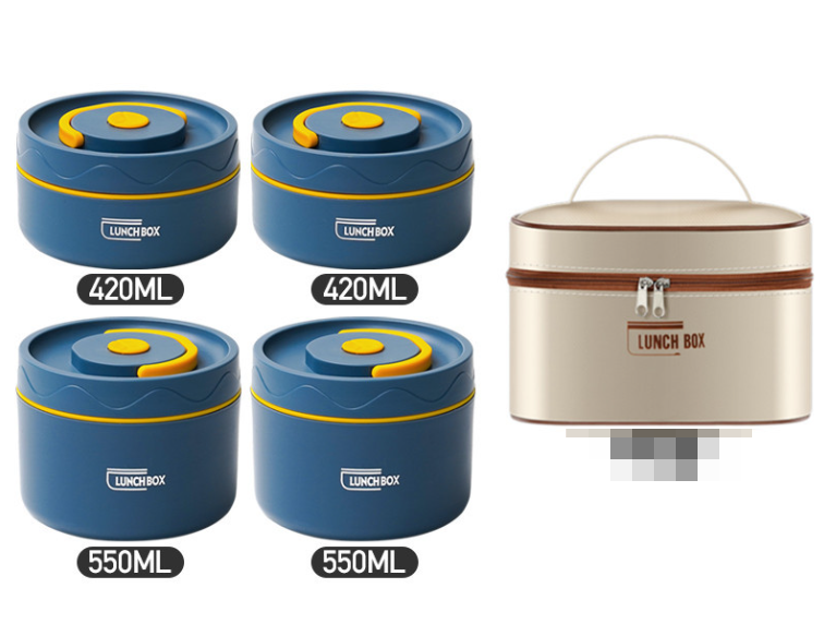 Portable Self-Heating Japanese Thermal Insulation Lunch Box