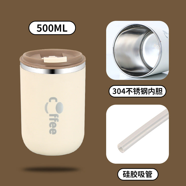 Double-Layer Insulated Stainless Steel Travel Mug