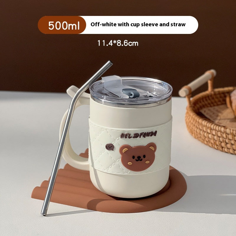 304 Stainless Steel Double-Layer Mug