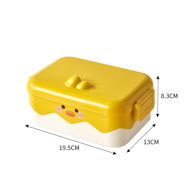 Cute Cartoon Stainless Steel Lunch Box for Work/School